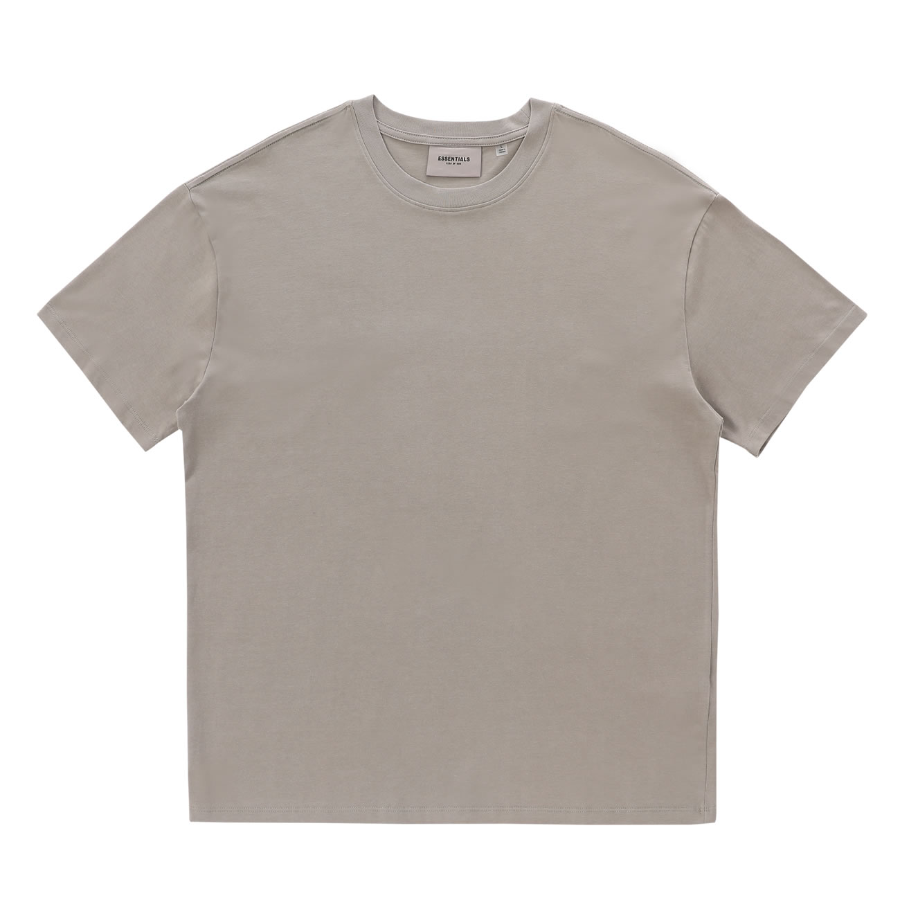 Fear Of God Essentials T Shirt Cream Buttercream Ss21 (6) - newkick.cc